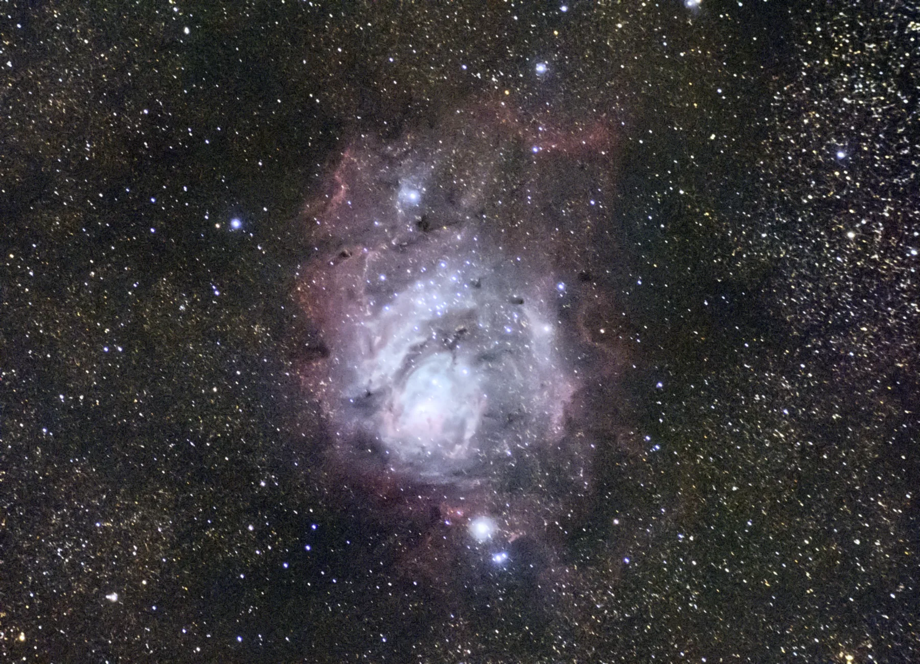 Lagoon Nebula astrophotography