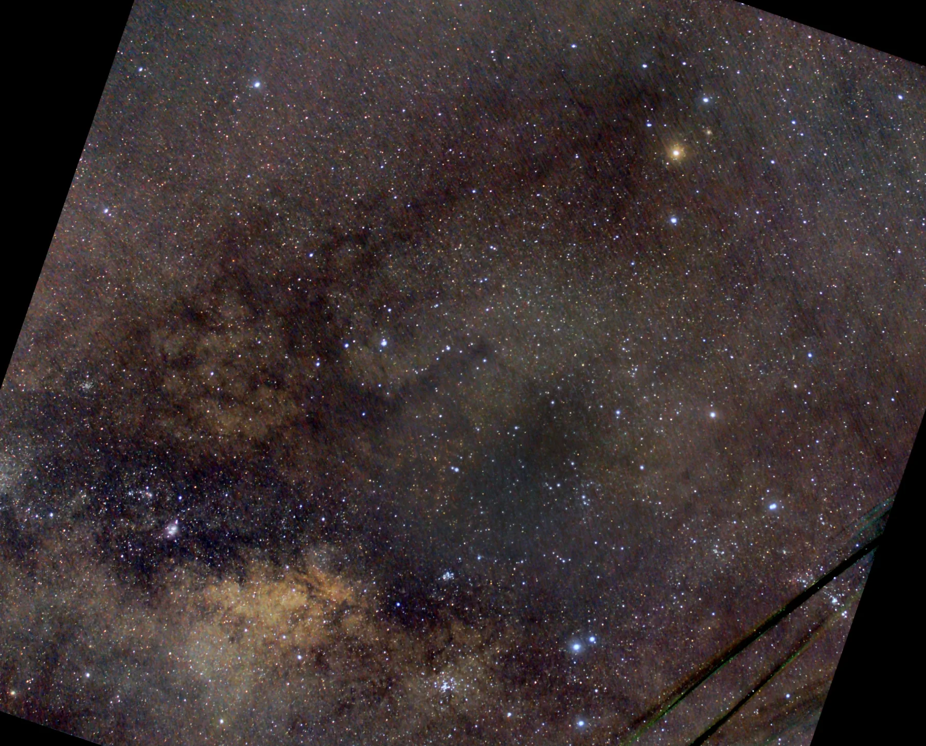 Milky Way Core astrophotography