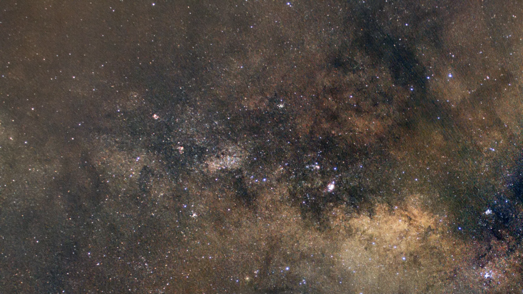 Milky Way Panorama astrophotography