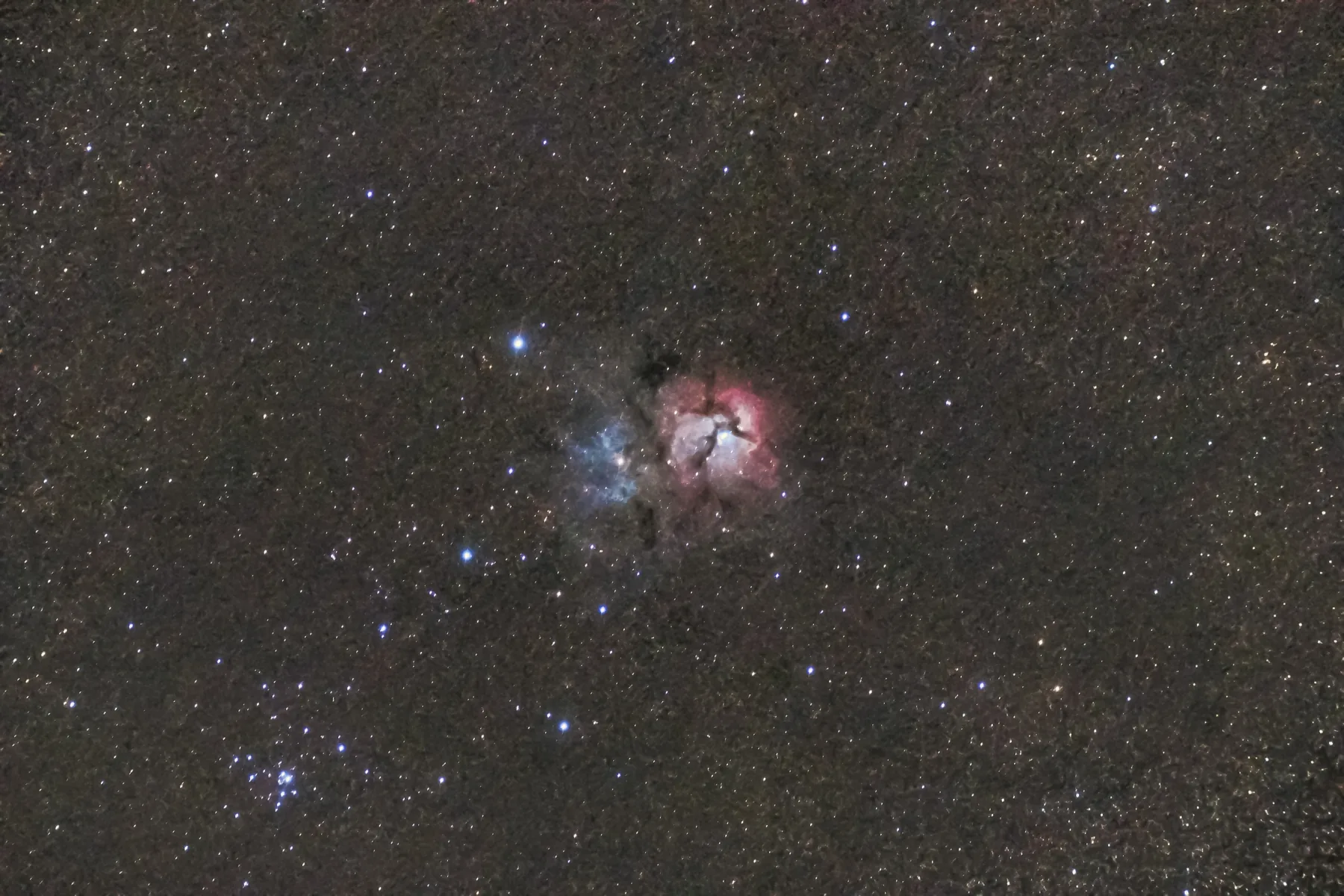 Trifid Nebula astrophotography