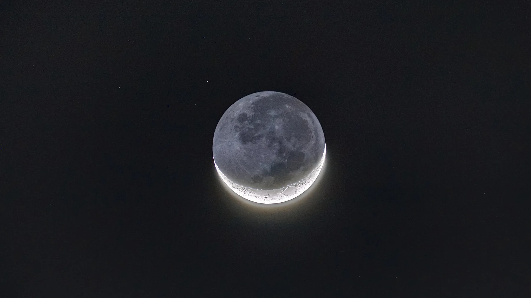 Waxing Moon astrophotography